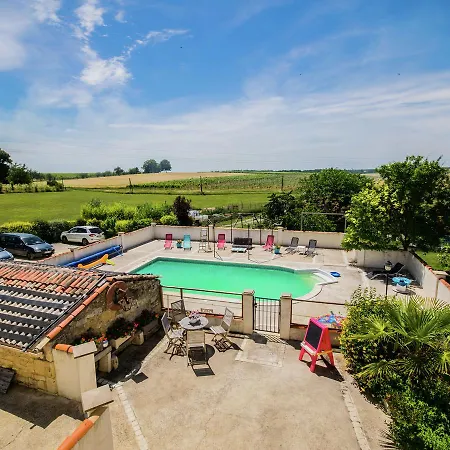 Cozy Holiday In Sur Seugne With Pool 別荘 Fléac-sur-Seugne